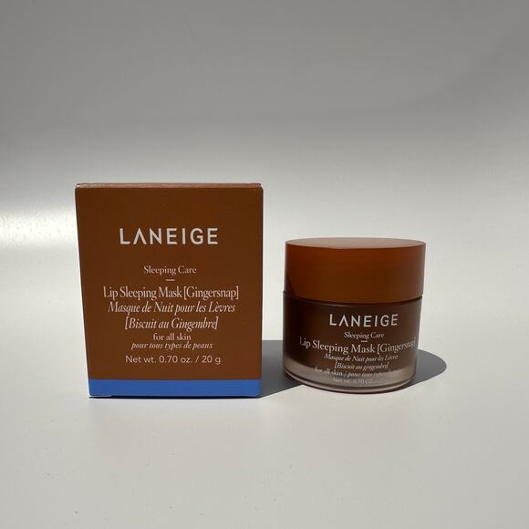 Laneige Lip Sleeping Mask Gingersnap Limited Edition Rare New in Box 20g 0.70 oz - Picture 1 of 15